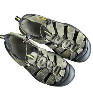 KEEN Newport H2 Hiking Sandals, Men’s 11 US, Green Waterproof